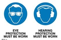 Mandatory - Eye and Hearing Protection Must be Worn